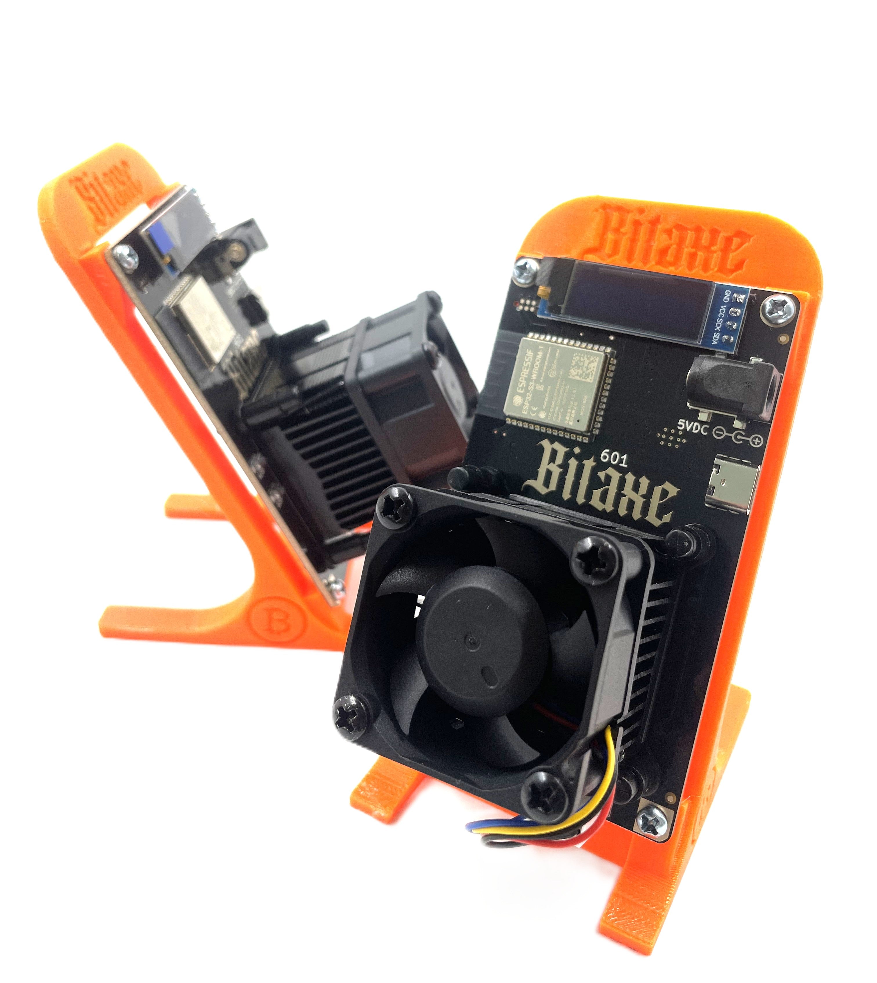 Updated Fan Silent Version Bitaxe Gamma 601 1.2T With 15W Lower Power Solo Miner Consumption Accept Customization