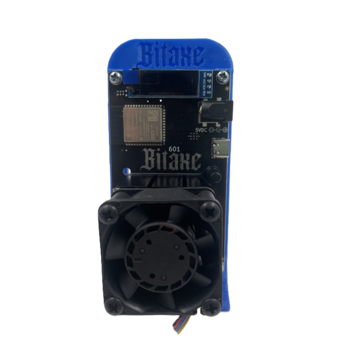 Dark Blue Bitaxe Gamma 601 Bitcoins Miner BM1370 Asic Chip 1.2TH/s Solo Miner 18W/TH High-Performance Single-Chip Asic Bitcoin Miner