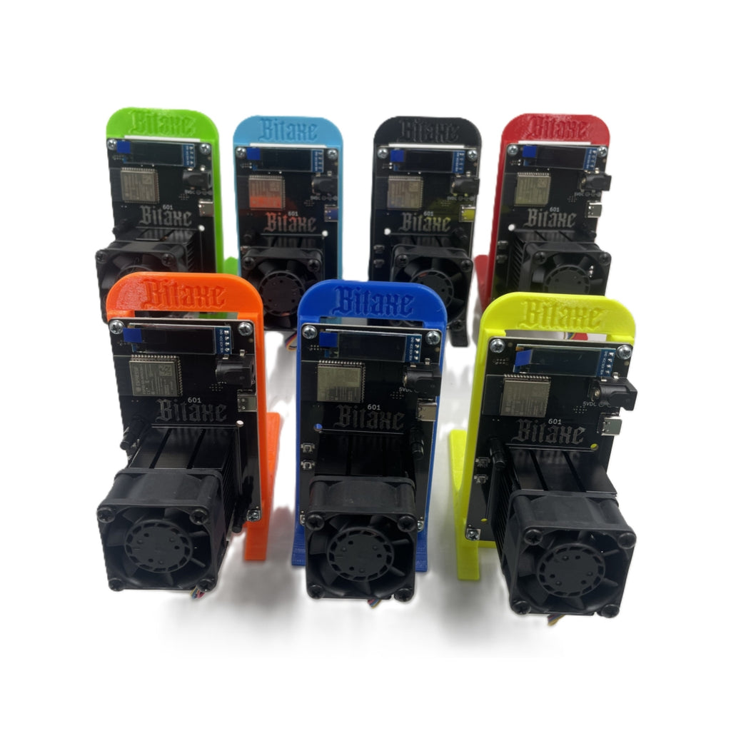 Dark Blue Bitaxe Gamma 601 Bitcoins Miner BM1370 Asic Chip 1.2TH/s Solo Miner 18W/TH High-Performance Single-Chip Asic Bitcoin Miner