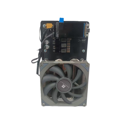 2025 Upgraded NerdQaxe++ Rev 6.1 ASIC Miner 6TH/s | Low Power | Dual Fan Cooling | 2.4G WiFi | Open Source BTC Solo Miner